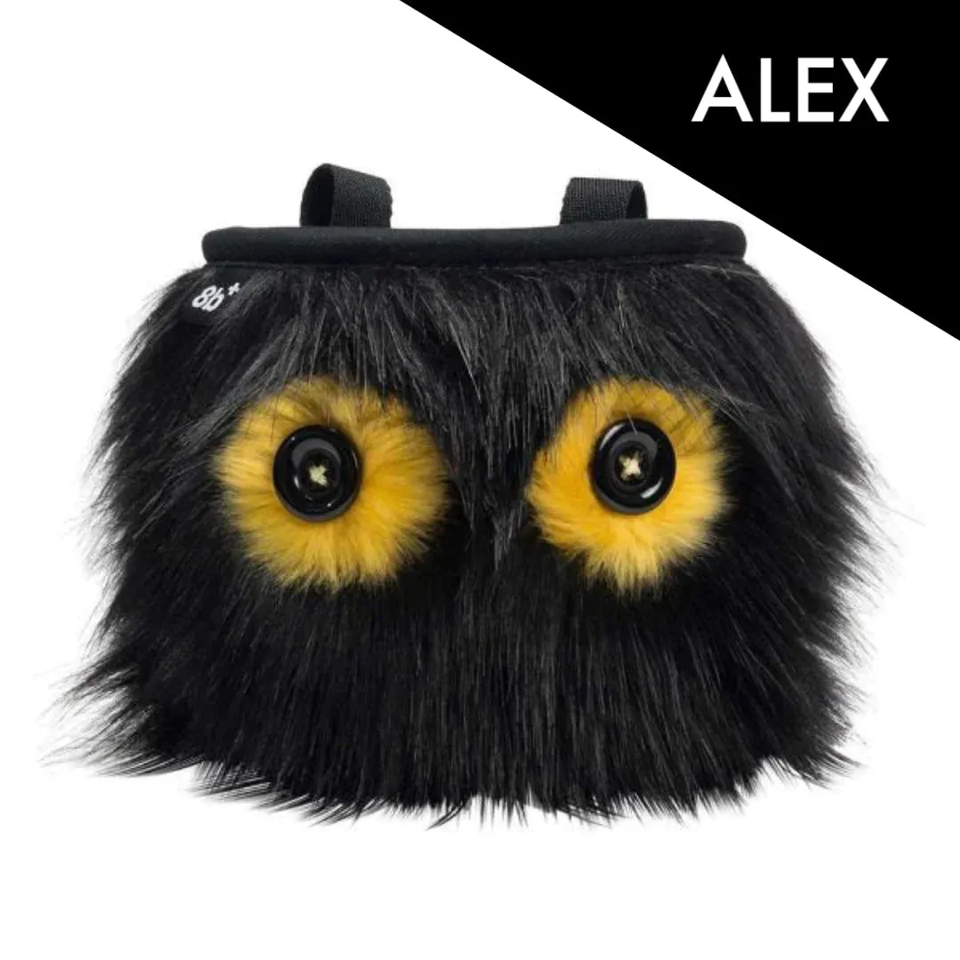 8B Fuzzy Monster Chalk Bag: Embrace Comfort and Style for Your Climbing Adventures