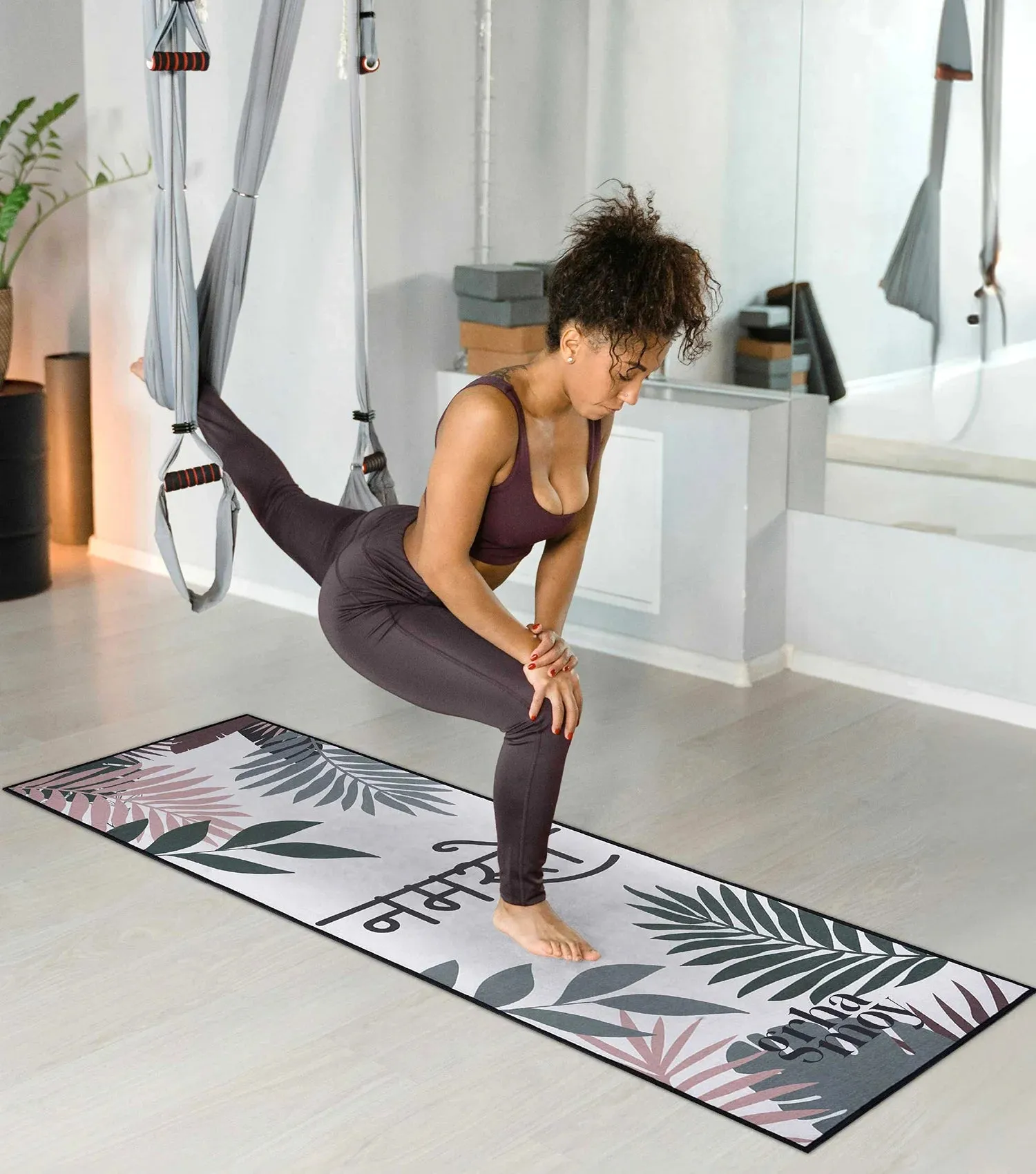 8mm Namaste Nature Yoga Mat Online | Grhamoy