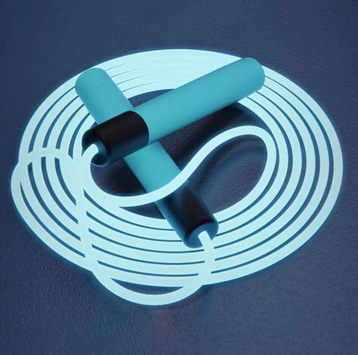 Adjustable Luminous LED Light Training Jump Rope, Led Light Up Jump Rope For Kids, Glowing Luminous Skipping Rope