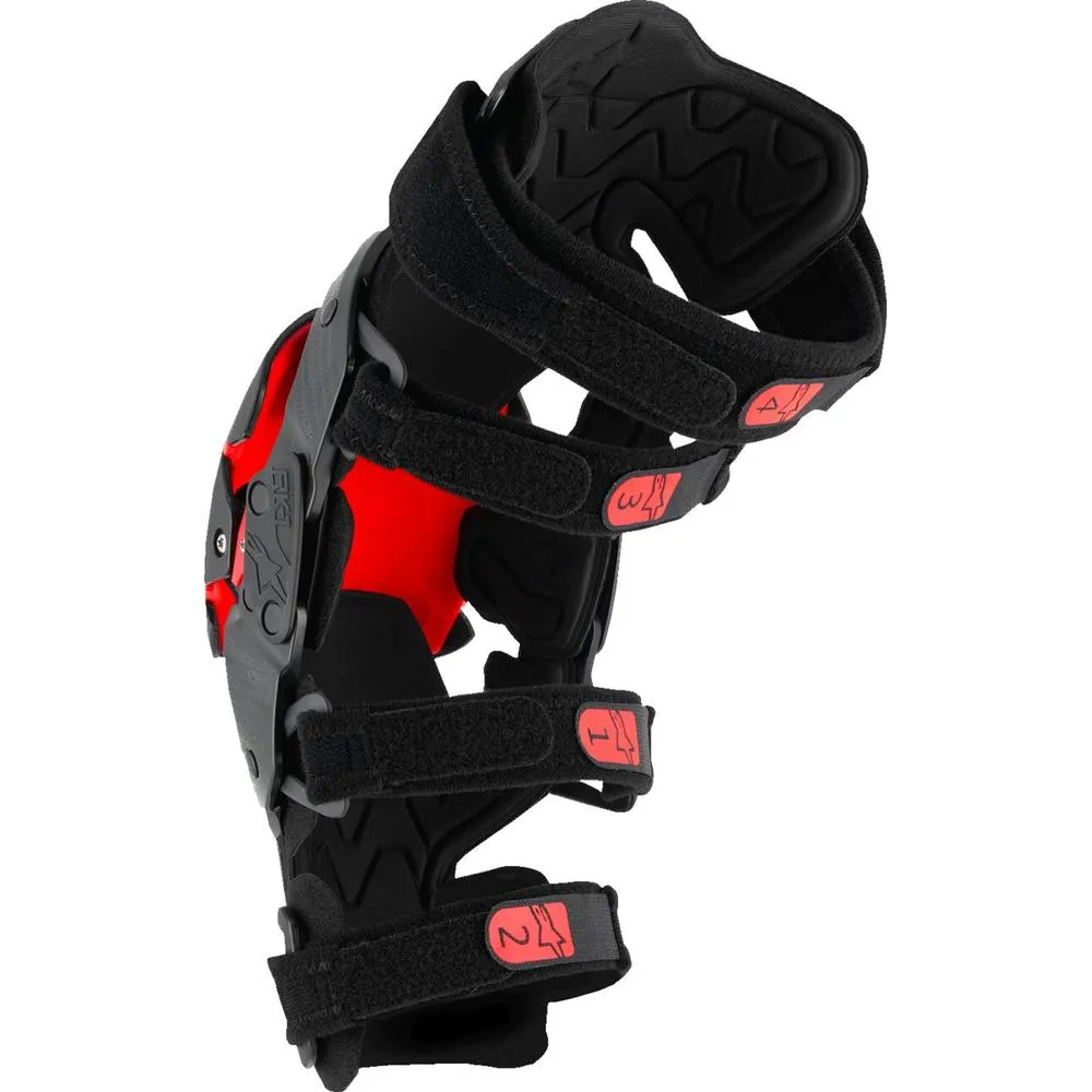 Alpinestars RK-1 Plasma Knee Braces Black / Red