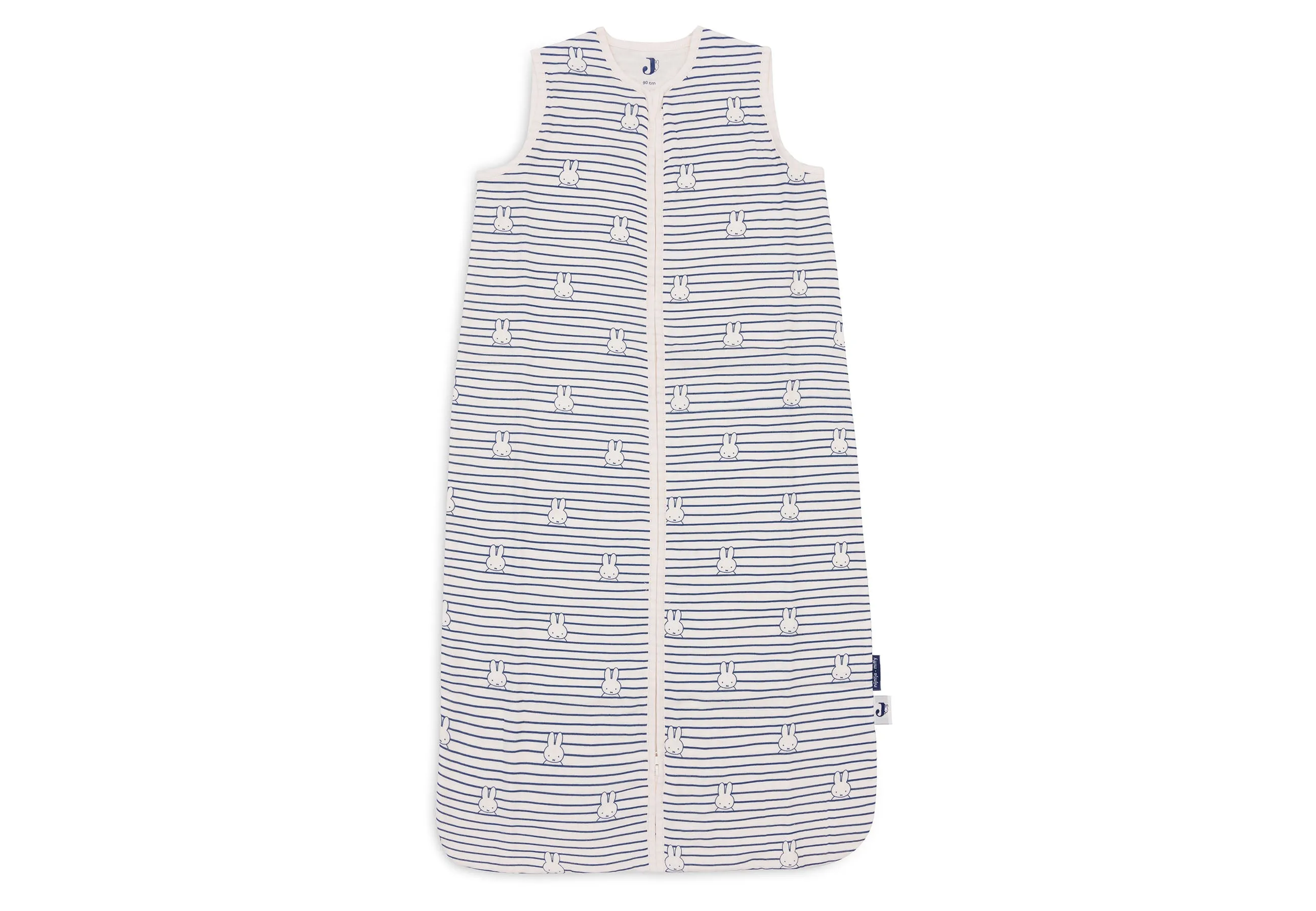 Baby Sleeping Bag Muslin 90cmMiffy Stripe - Navy