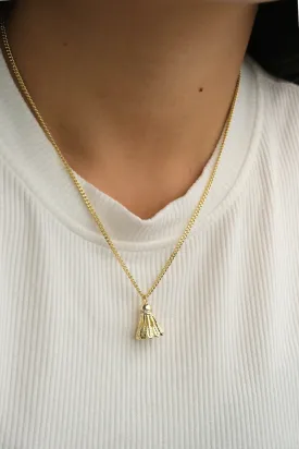 Badminton Necklace in Gold