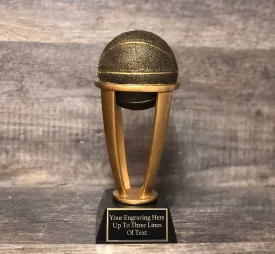 Basketball Trophy Award Basketball Madness 10.5" Trophy FBL FBBL Fantasy Basketball League Bracket Champion Participation Award