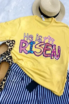 BC HE IS RISEN - YELLOW