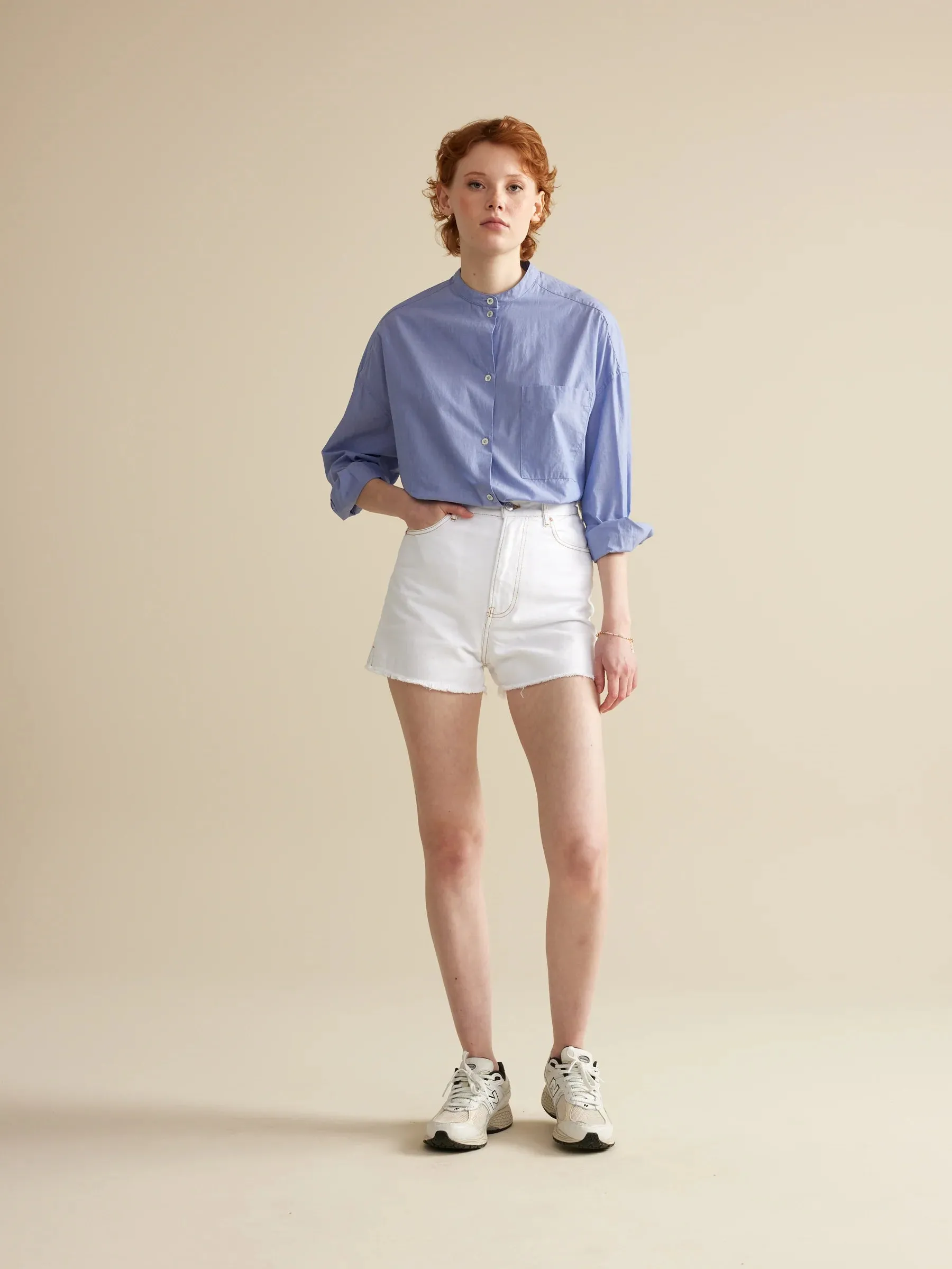 Bellerose - Party Shorts: White