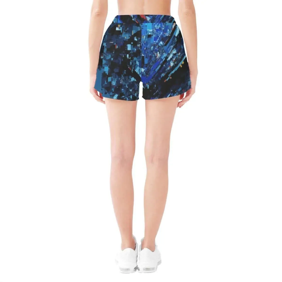 Blue Crystal Women's Beach Shorts