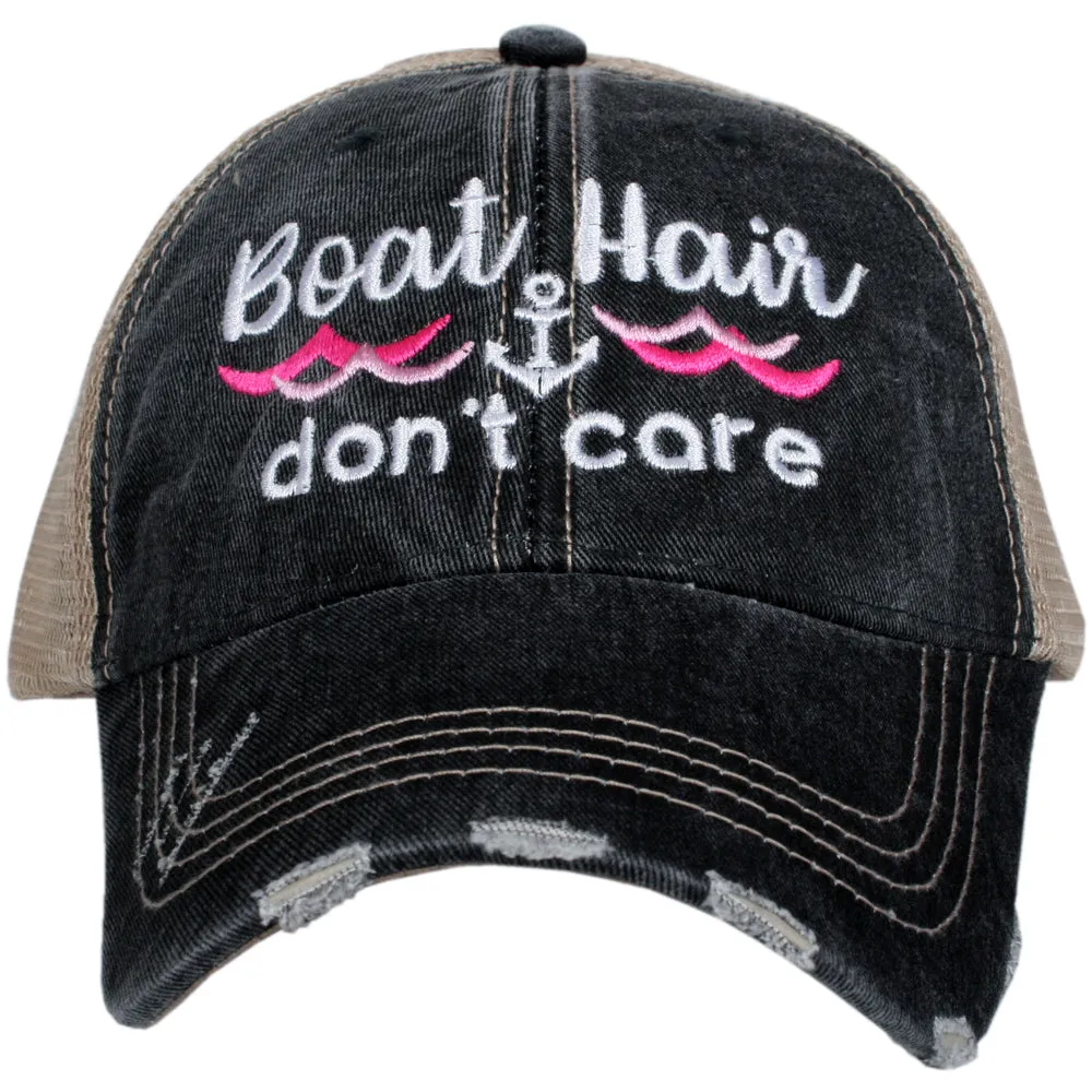 Boat Hair Don’t Care (NEW WAVES) Wholesale Trucker Hats