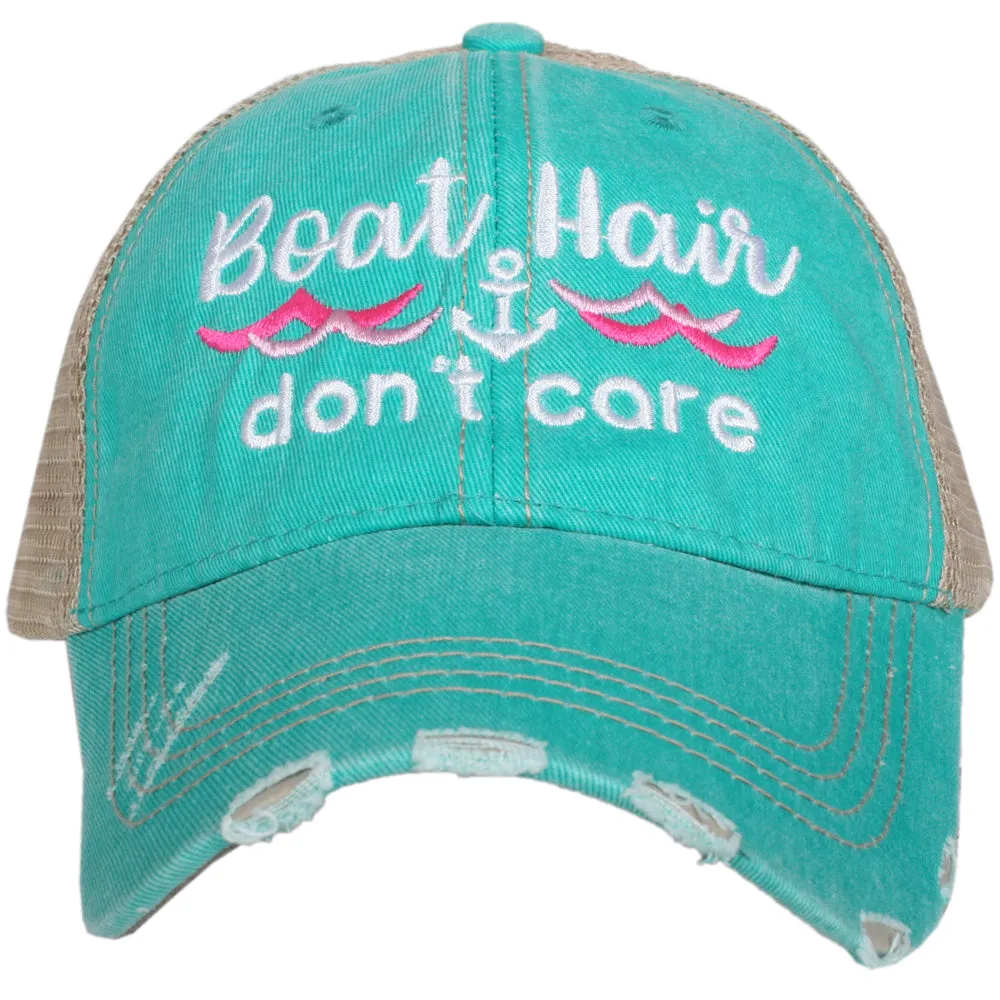 Boat Hair Don’t Care (NEW WAVES) Wholesale Trucker Hats