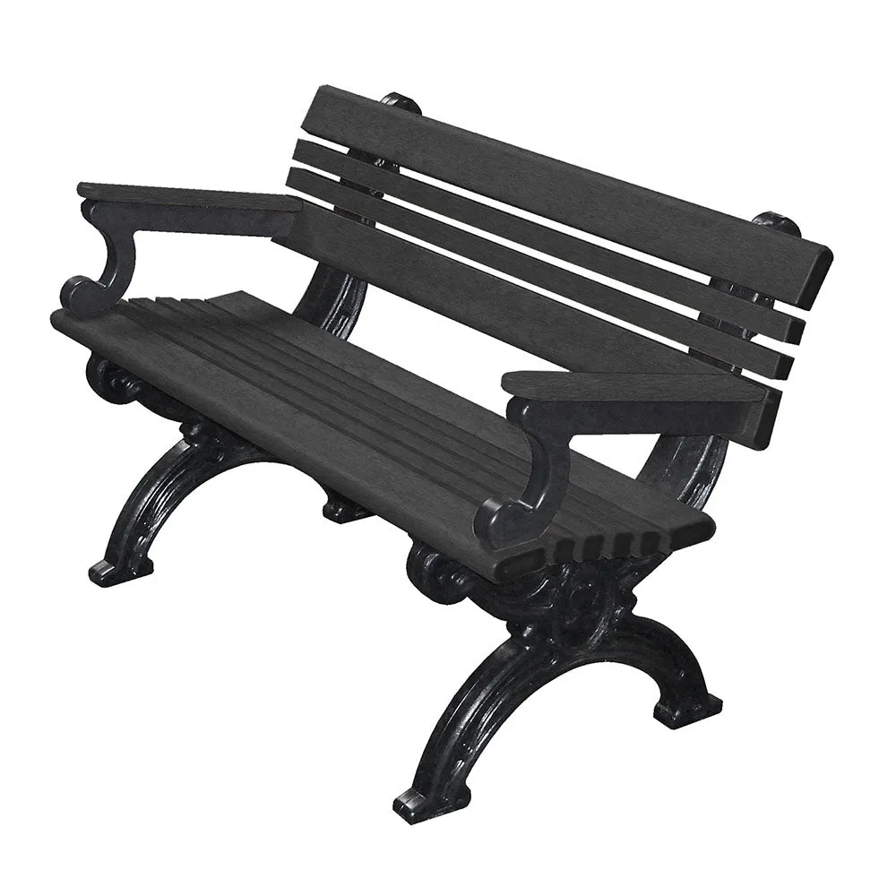 Cambridge Commercial Bench, Recycled Plastic