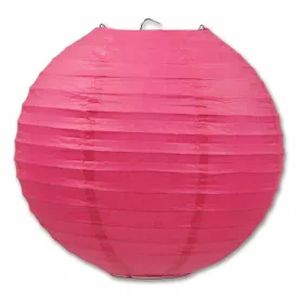 Cerise Paper Lanterns (3/Pkg) - 9½"