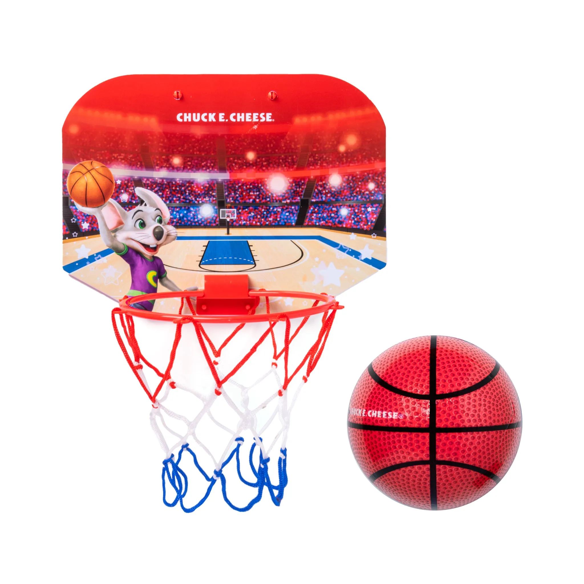 Chuck E. Cheese Basketball Set