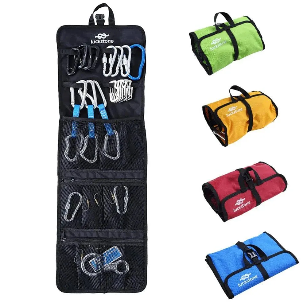 Climbing Quickdraw Hanging Storage Bag Climbing Gear Organizer Bag Small Tools Organizer Pouch