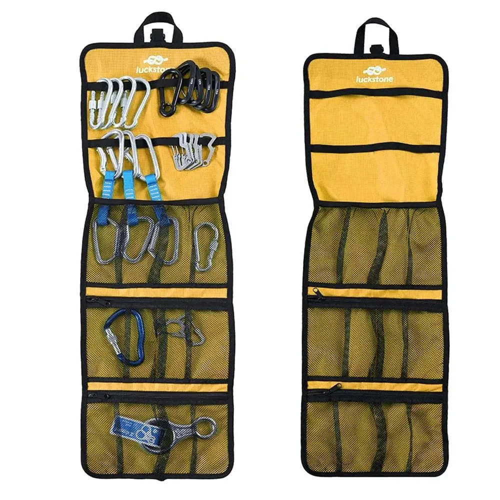 Climbing Quickdraw Hanging Storage Bag Climbing Gear Organizer Bag Small Tools Organizer Pouch