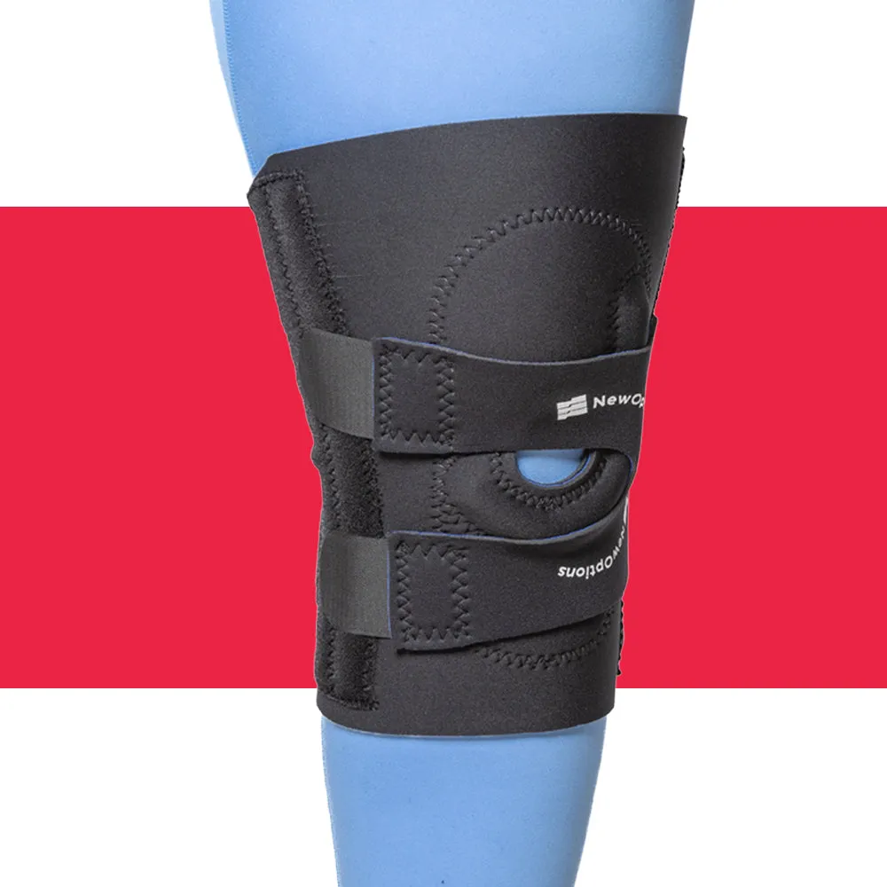 Dynamic Patella Stabilizer with 1/4" Tubular, Enclosed J-pad Buttress (K15)