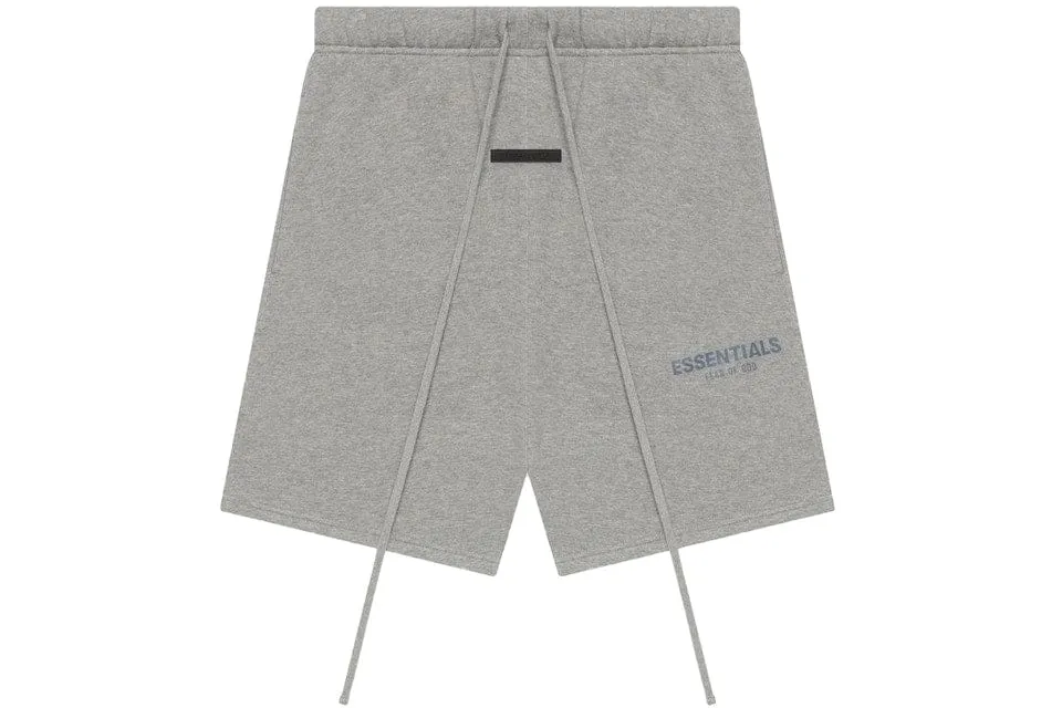 ESSENTIAL FOG SWEAT SHORTS HEATHER OATMEAL