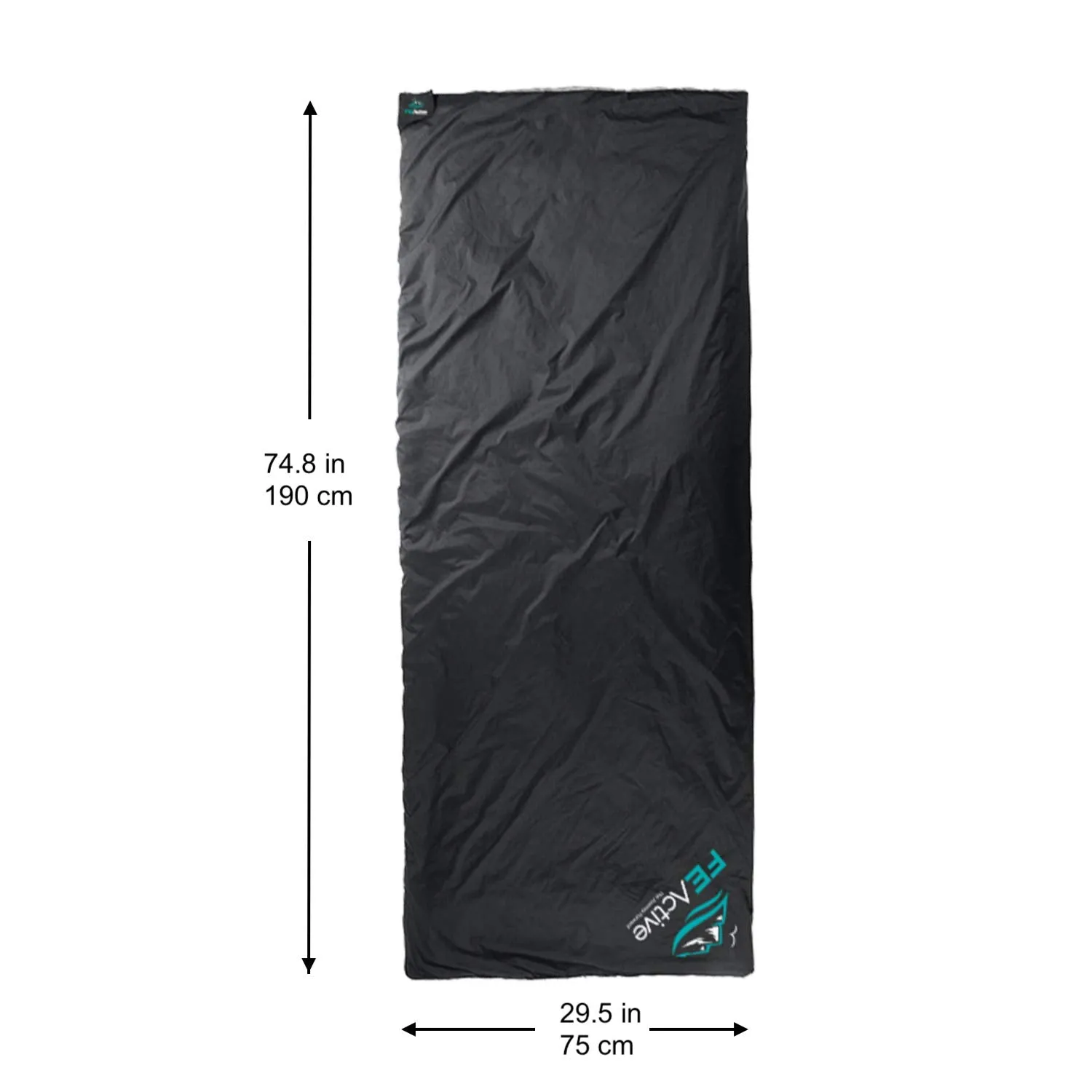 FE Active Camping Sleeping Bag - 3-4 Seasons Extra Long or Lightweight Hooded, Warm Outdoor Compact & Lightweight Sleeping Bag for Camping, Backpacking, Hiking, Travel | Designed in California, USA