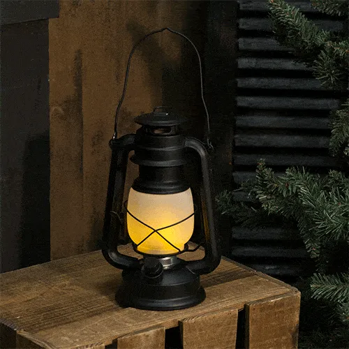 Fireglow Hurricane Lantern, 9.5"