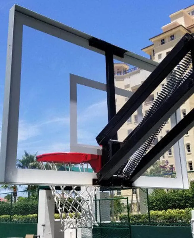 First Team Jam In Ground Adjustable Basketball Goal