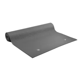 Fitness-Mad Eyelet Warrior II Yoga Mat 4mm - Grey