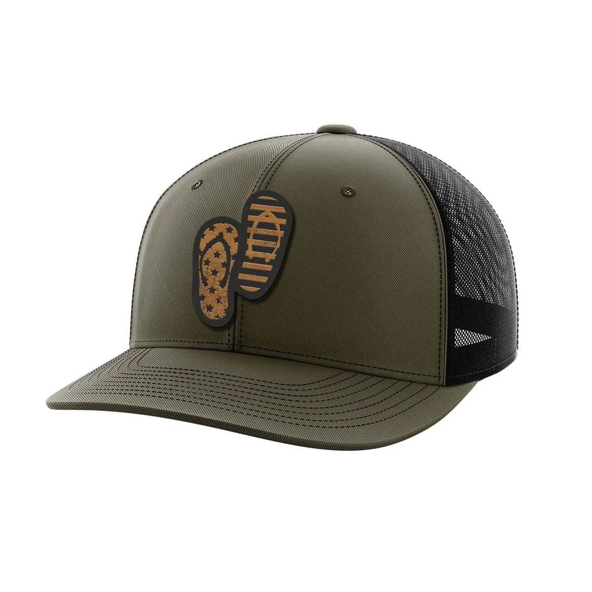 Flip Flops Bamboo Patch Hat