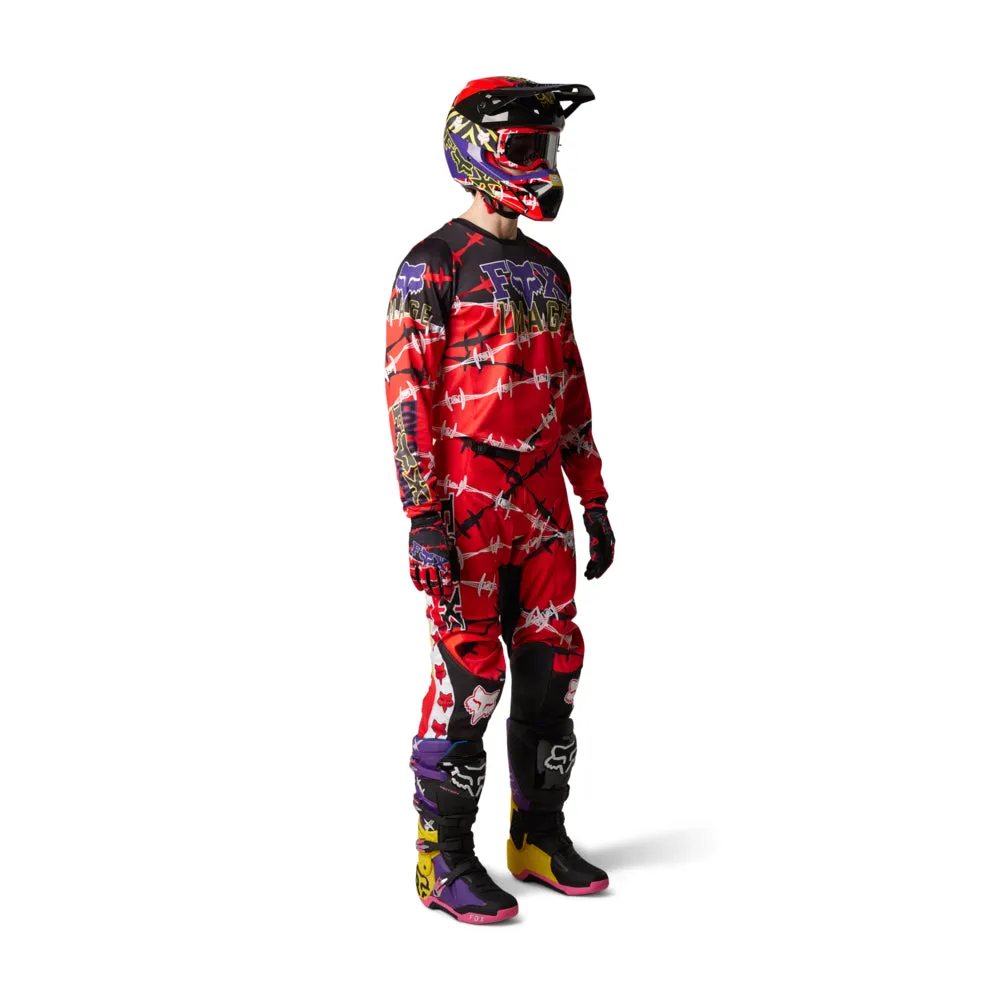 FOX 180 BARBED WIRE SE PANTS [FLO RED] 38