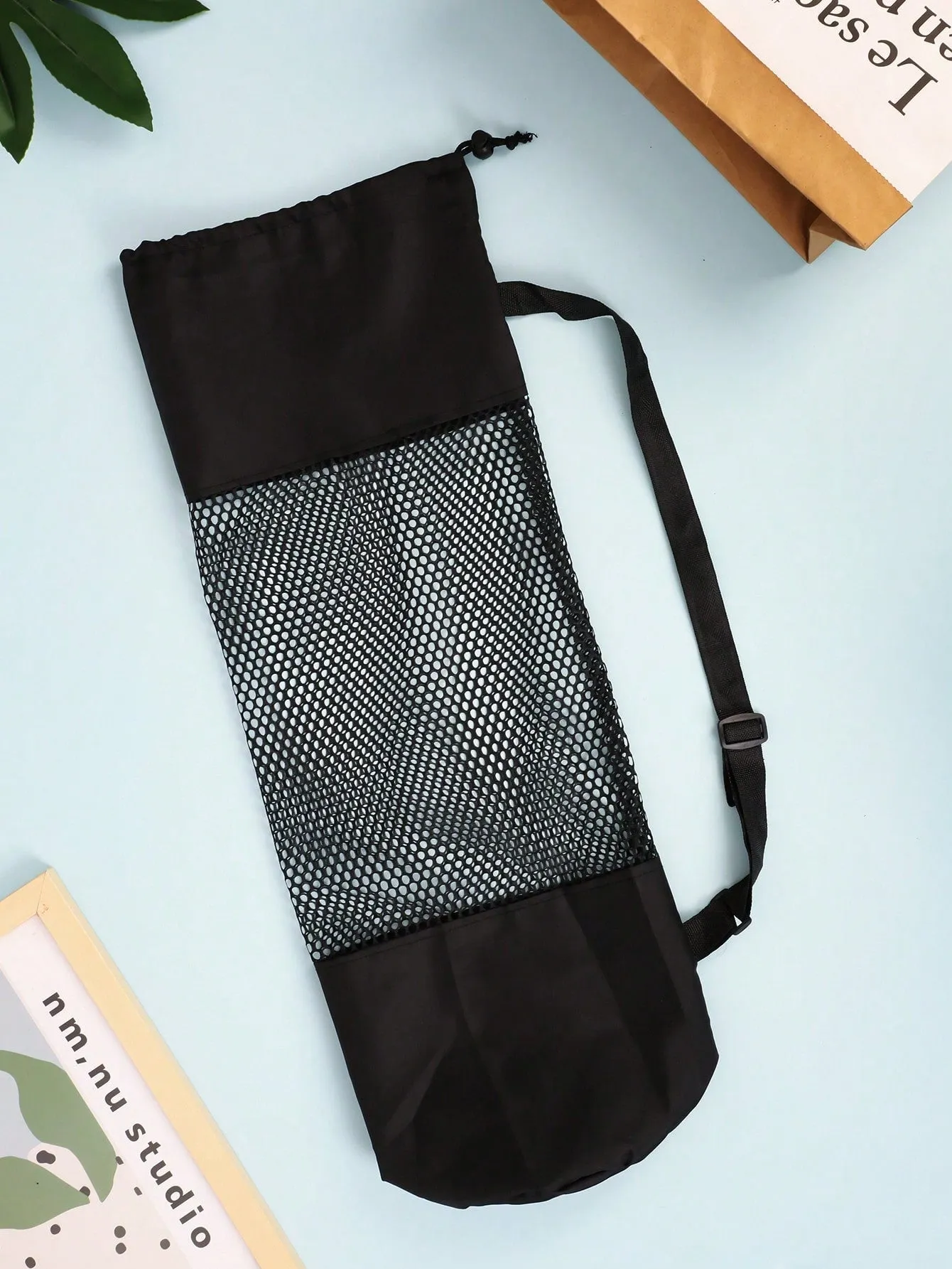 Graphic Polyester Yoga Mat Storage Bag-FD