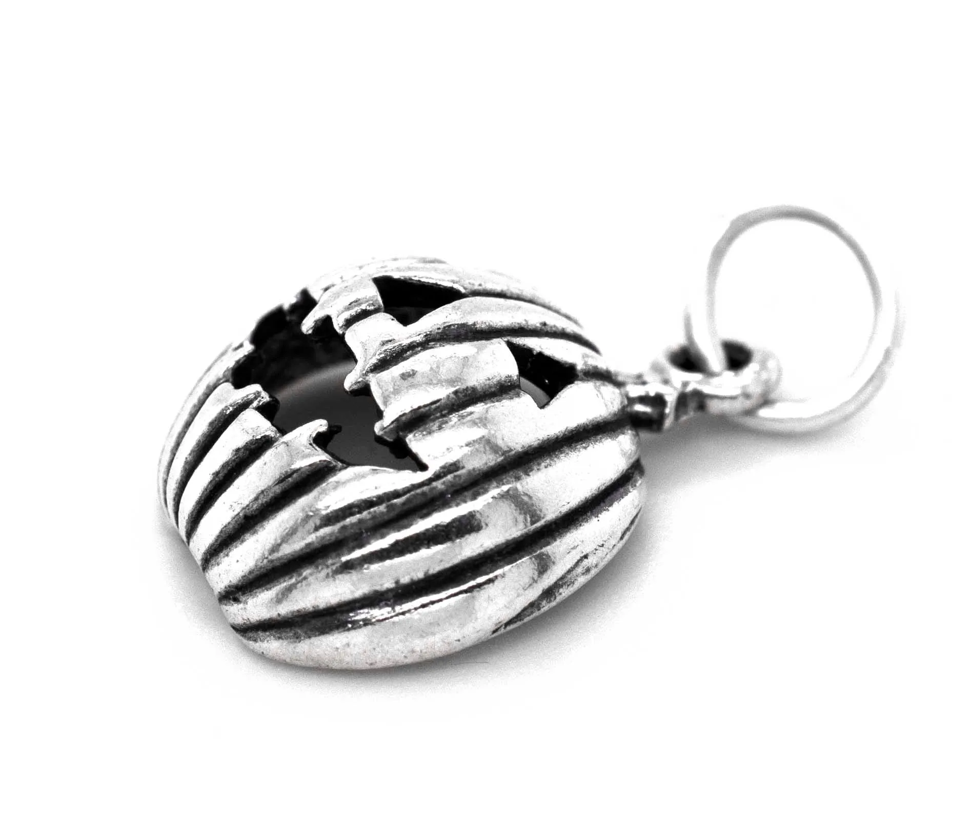 Grinning Jack O' Lantern Charm