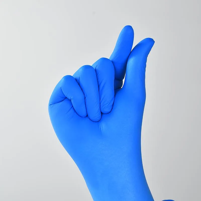 GYMDA Disposable Nitrile Gloves Powder-Free Latex-Free Exam/Medical S/M/L BLUE 3mil