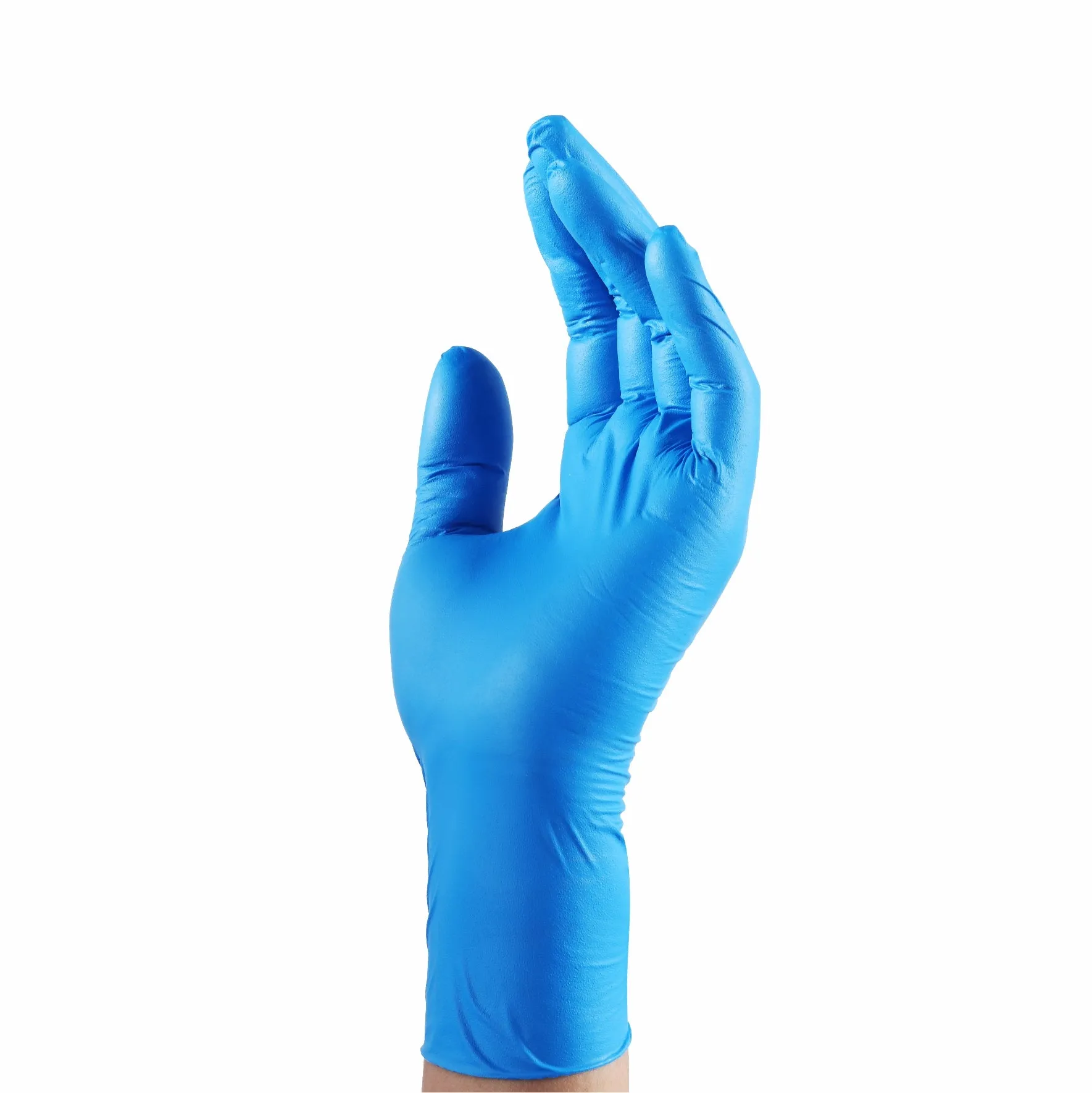 GYMDA Disposable Nitrile Gloves Powder-Free Latex-Free Exam/Medical S/M/L BLUE 3mil