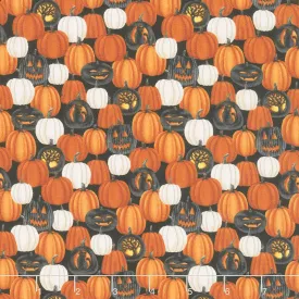 Harvest Moon - Small Pumpkins Orange Yardage