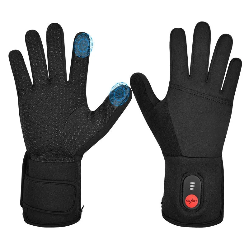 Heated Gloves - Anti-Slip Design for Touchscreen Devices