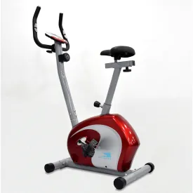 Indoor Cycling Magnetic Bike EM-1531 Upright Exercise Bike with Digital Monitor and Adjustable Seat