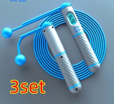 Intelligent Counting Rope Skipping Weight-Bearing Exercise Fitness Student Test Skipping Rope Core Wire Private Model Source