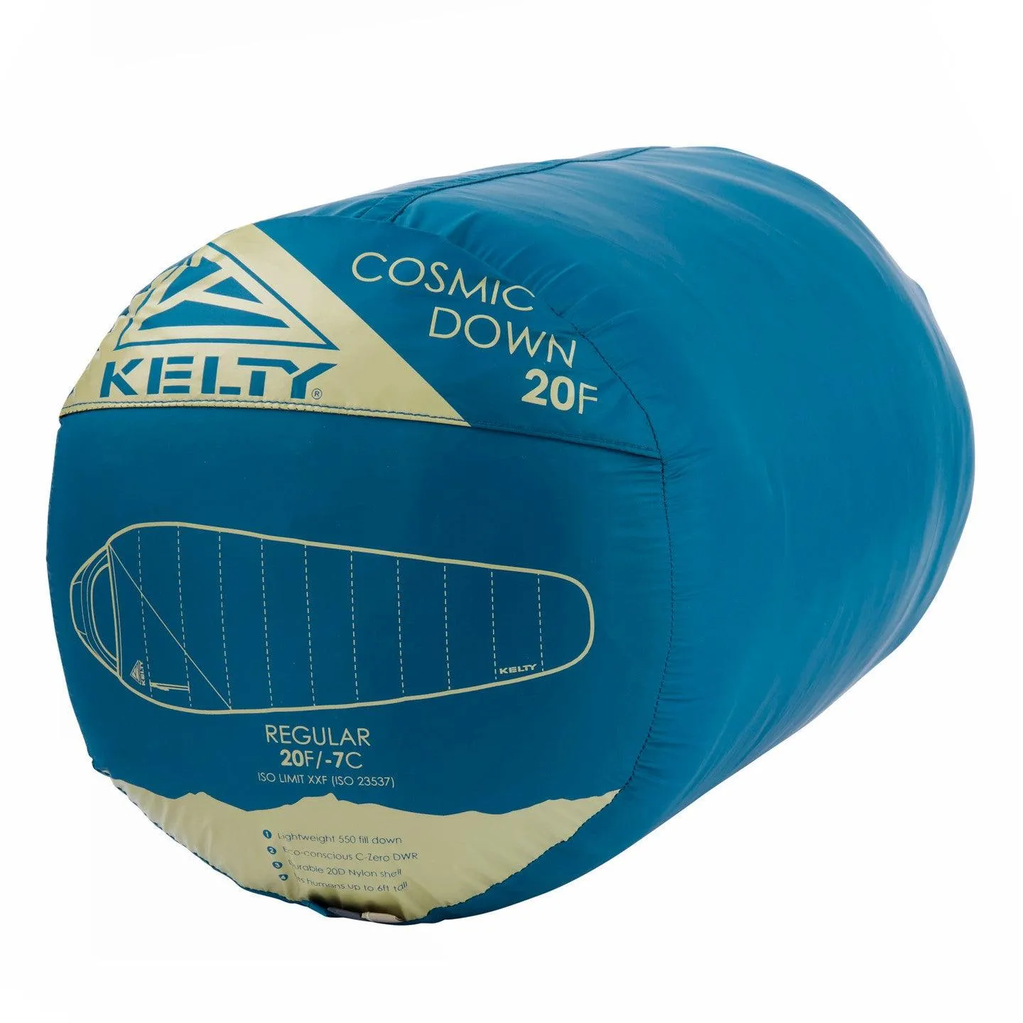 Kelty Cosmic 20 Deg 550 Down Sleeping Bag Insulated Sleeping Bag