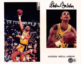 Lakers Kareem Abdul-Jabbar Authentic Signed 8x10 Photo Autographed BAS #BL44843