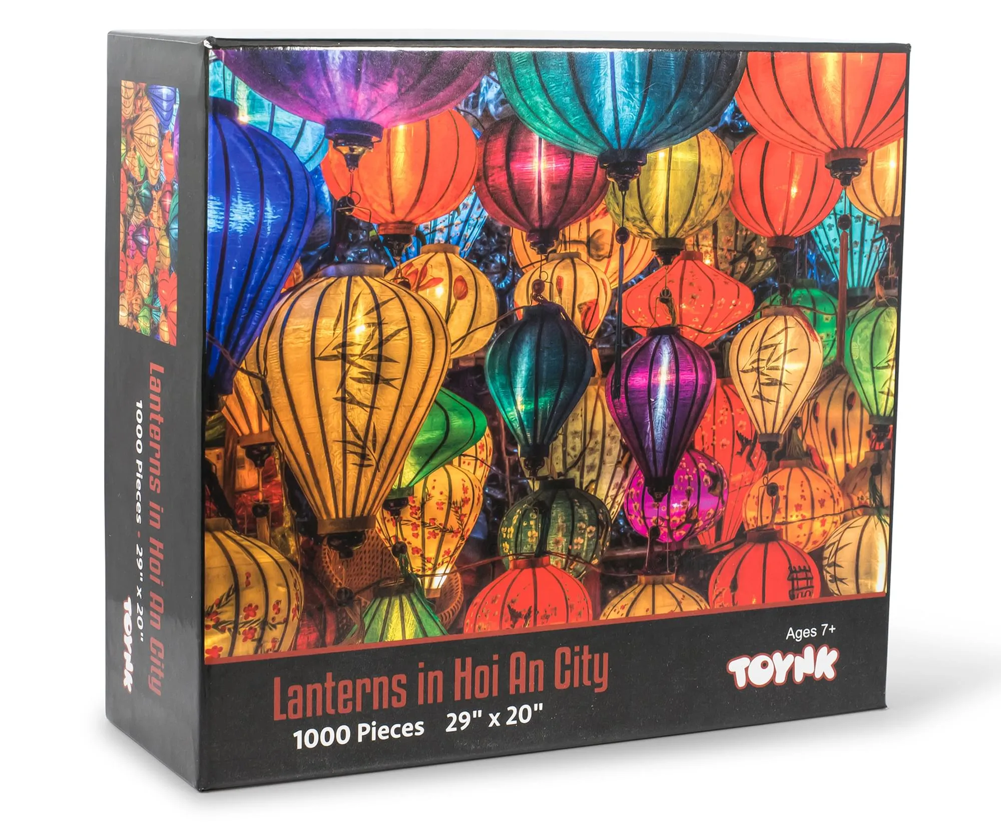 Lanterns In Hoi An City Floating Lights 1000 Piece Jigsaw Puzzle