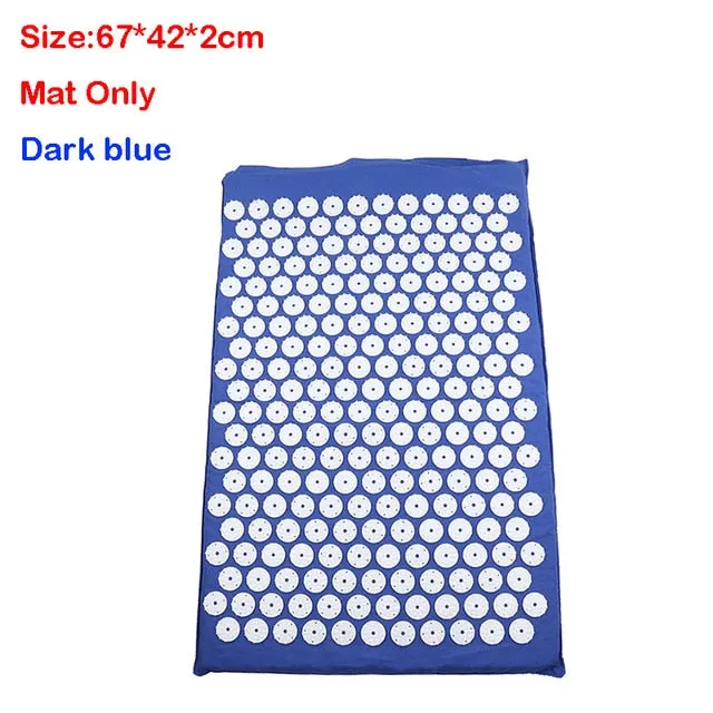 Massager Cushion Massage Yoga Mat Acupressure mat Relieve Stress Back Body Pain Spike Mat Massage Mat