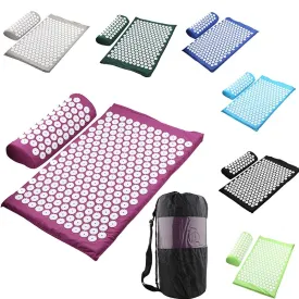 Massager Cushion Massage Yoga Mat Acupressure mat Relieve Stress Back Body Pain Spike Mat Massage Mat