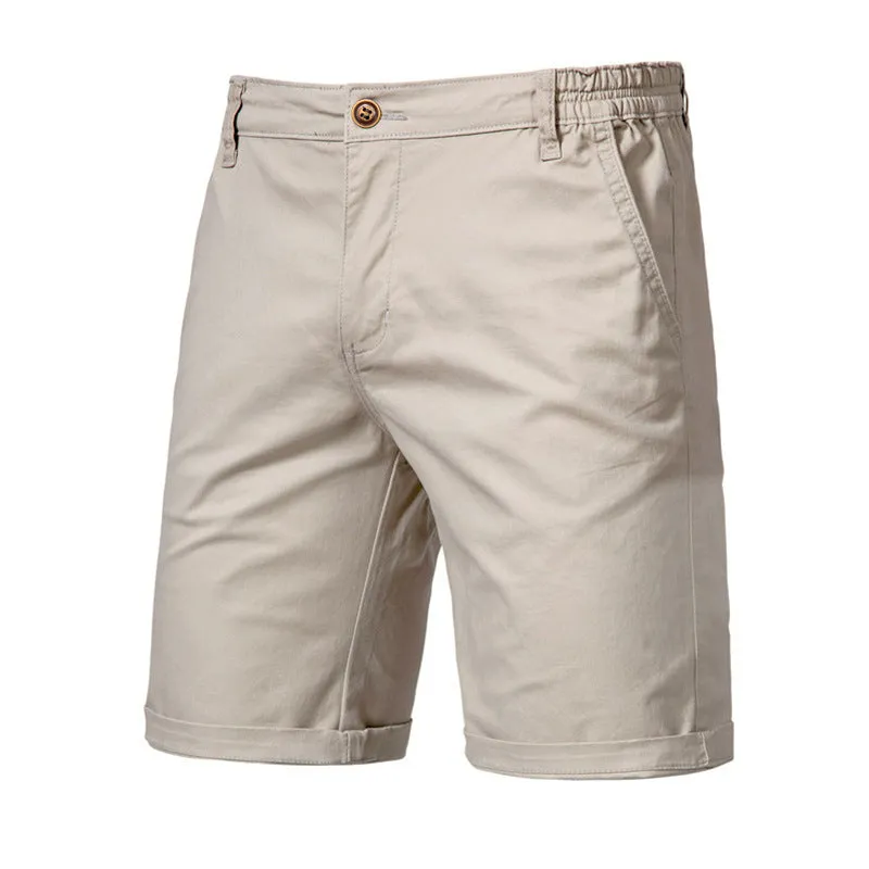 Men's Summer Cotton Classic Casual Beach Shorts | 019