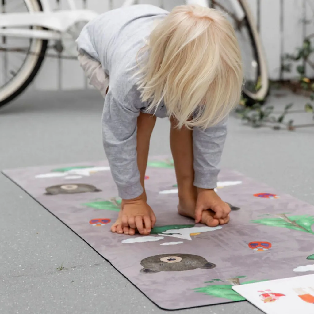 Mindful & Co Kids Printed Kids Yoga Mats – Nature Print