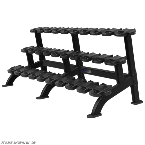 Nautilus Triple Dumbbell Rack