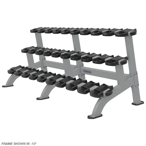 Nautilus Triple Dumbbell Rack