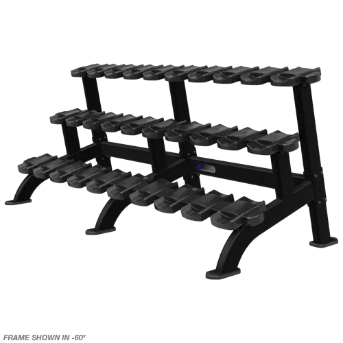 Nautilus Triple Dumbbell Rack