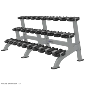 Nautilus Triple Dumbbell Rack