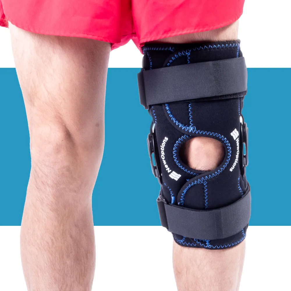 Neoprene KneeMate™ Wrap Around Brace with Hinges (K64-NOS)