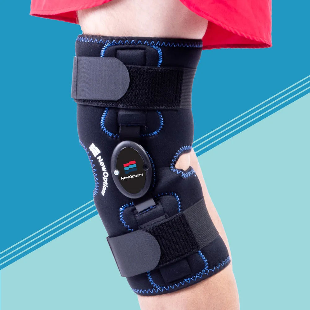 Neoprene KneeMate™ Wrap Around Brace with Hinges (K64-NOS)