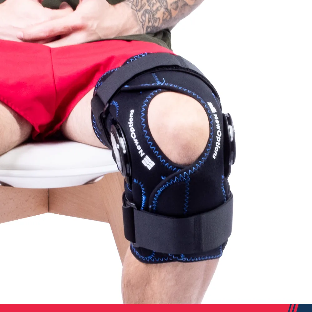 Neoprene KneeMate™ Wrap Around Brace with Hinges (K64-NOS)