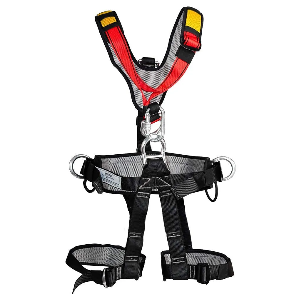 NewDoar  Adjustable Thickness Climbing Harness Full Body