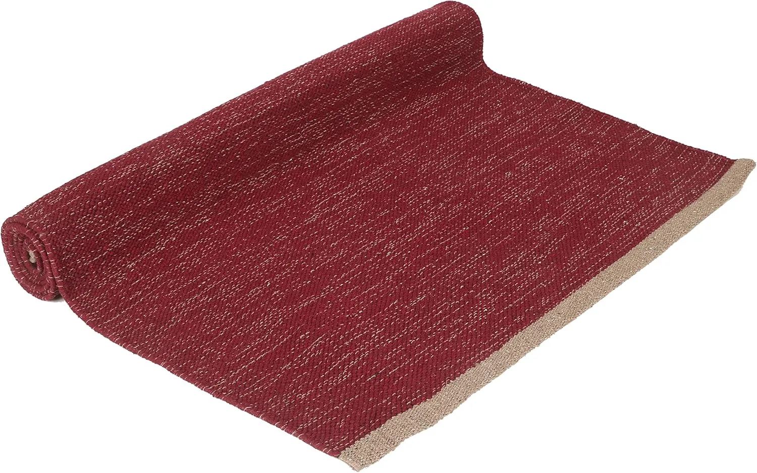 Organic Cotton Yoga Mat – Handwoven, Washable, and Highly Absorbent 74x27