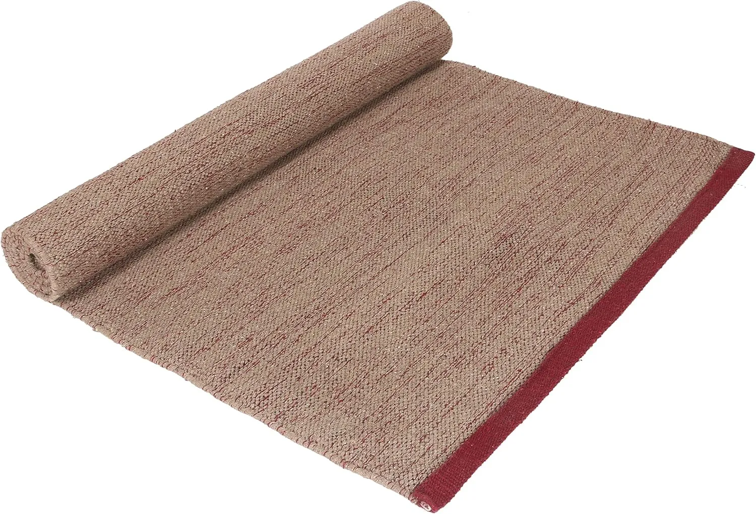 Organic Cotton Yoga Mat – Handwoven, Washable, and Highly Absorbent 74x27